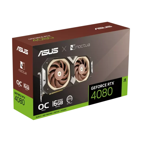 ASUS GeForce RTX 4080 16GB GDDR6X Noctua OC Edition - Image 4