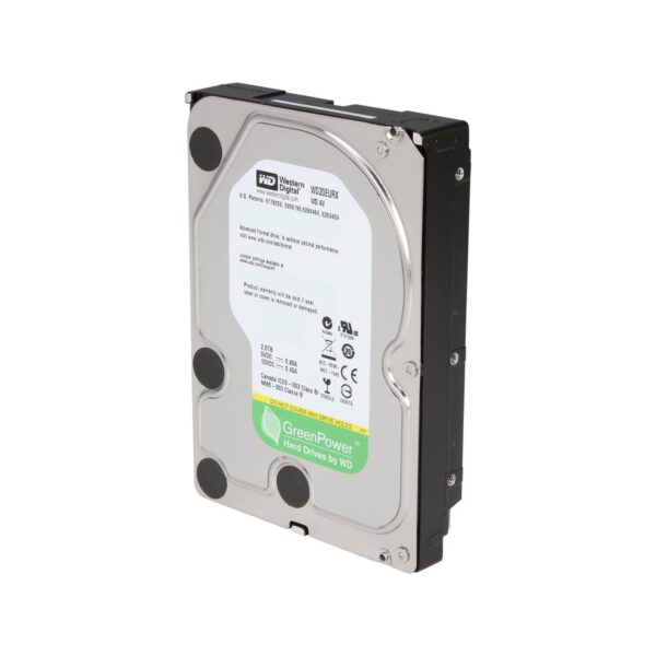 WD INT. HDD 3.5" 3TB SATA 64MB AV-GP Drive - Image 2