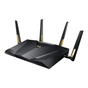 Asus AX6000 Dual Band WiFi 6 (802.11ax) Gaming Router (1148/4804 Mbps) AiMesh Supported Ports: RJ45