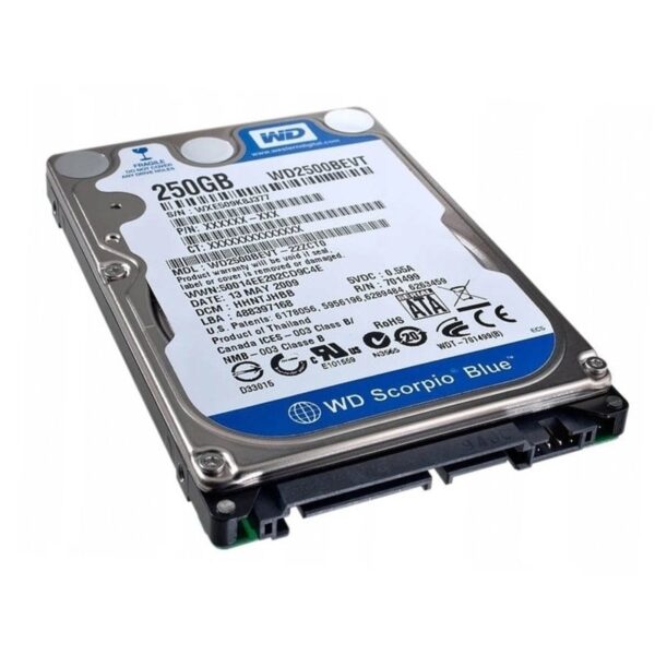 Western Digital WD2500BEVT SATA Hard Drive 2.5