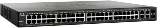 Cisco SF300-48P 48-Port 10/100 PoE  SRW248G4 Managed Switch