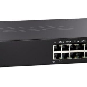 Cisco SF300-24P 24-Port 10/100 PoE Managed Switch .