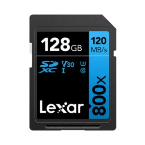 LEXAR Performance 800x 128GB SDXC R95/W45 MB/s (BLUE Series)
