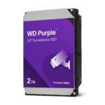 Western Digital 2TB WD Purple Surveillance Internal Hard Drive HDD - SATA 6 Gb/s, 64 MB Cache, 3.5"