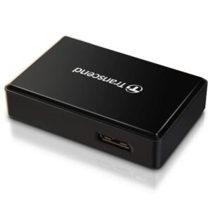 Transcend TS-RDF8K2 USB3.1 All-in-One Memory Card Reader USB 3.0 MicroSD/SD/CompactFlash Black