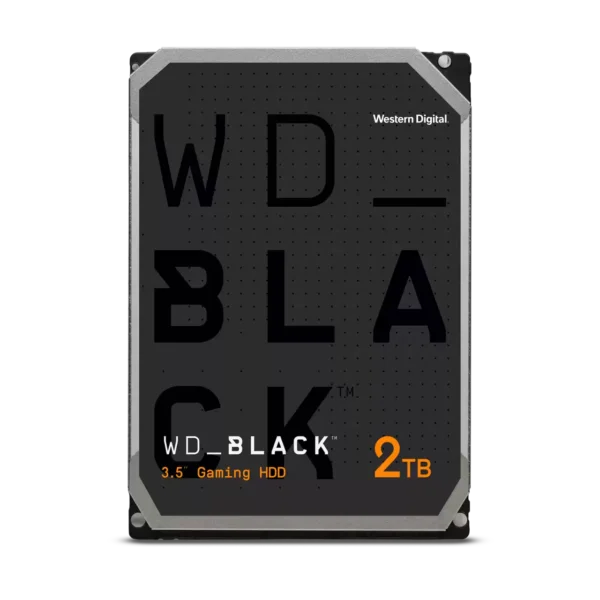WD INT. HDD 3.5" 2TB SATA 64M CACHE (BLACK) - Image 2