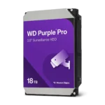 Western Digital WD181PURP Purple Pro Surveillance 3.5" SATA HDD, 512MB Cache, 18TB