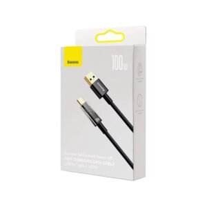 BASEUS CATS00301 Baseus explorer series auto power-off fast charging data cable usb to type-c 100w 2m black