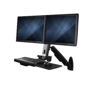 Startech Wall-mount Sit-stand - Dual Monitor