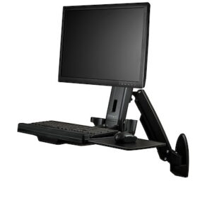 Startech WALLSTS1 Wall-mount Sit-stand - Single Monitor