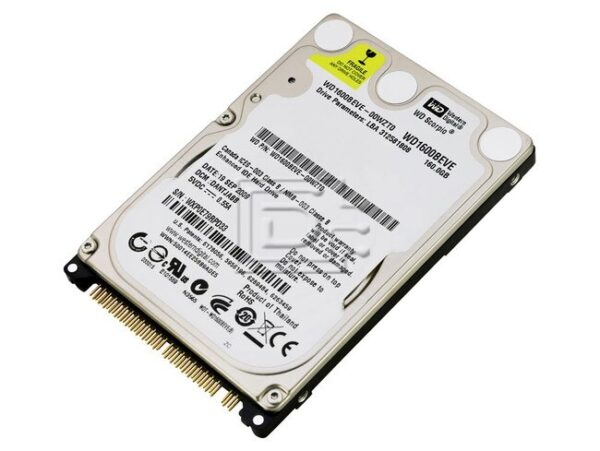 Western Digital WD1600BEVE 2.5 inch PATA / IDE Hard Disk - Image 2