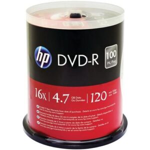 HP DVD-R 4.74 GB DMA00084 100 Pcs Per Spindle