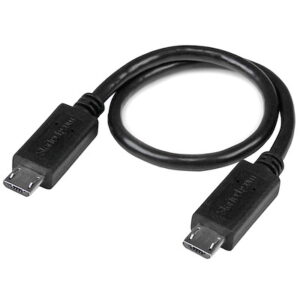 Startech 8in Micro USB to Micro B OTG M/M Cable