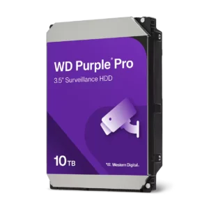 Western Digital WD101PURP Purple Pro Surveillance 3.5" SATA HDD, 256MB Cache, 10TB
