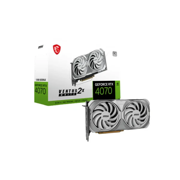 MSI RTX 4070 VENTUS 2X WHITE 12G OC VC 8132 912-V513-403