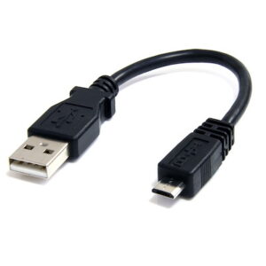 Startech UUSBHAUB6IN 6in Micro USB 2.0 Cable - A to Micro B