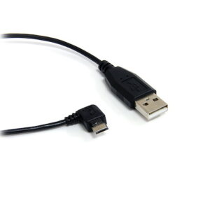 Startech UUSBHAUB3RA 3 ft USB A to Right Angle MicroUSB B Cable