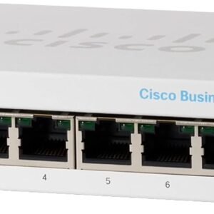 Cisco CBS250-8T-D-UK 8-Port Smart Managed Desktop Gigabit Switch