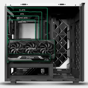 DeepCool MACUBE 550 BK Full-Tower Case