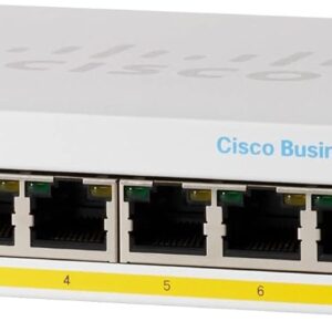 Cisco Business 250 CBS250-8PP-D 8 Ports Manageable Ethernet Switch - Gigabit Ethernet - 10/100/1000B