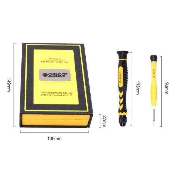 Orico 1)ST2 screwdriver set 2)Material: Alloy Steel 3)Specification: 28-in-one (28 Heads / One Handl - Image 3