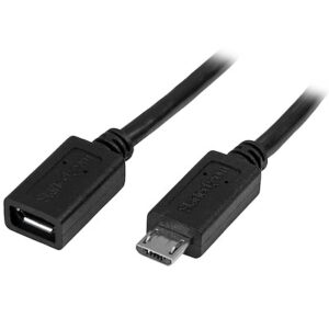 Startech USBUBEXT50CM 50 cm Micro Male to Female USB Extension Cable