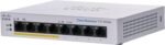 Cisco CBS110 Unmanaged 8-port GE, Partial PoE, Desktop, Ext PS