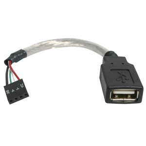Startech USBMBADAPT  6 inch USB A Female to Motherboard Header Adapter