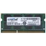 Crucial RAM 4GB DDR3 1600 MHz CL11 Laptop Memory CT51264BF160B