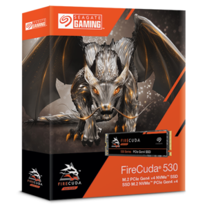 Seagate FireCuda 530 SSD 4TB PCIe Gen4 x4 (NVMe) M.2 2280 Double-Sided