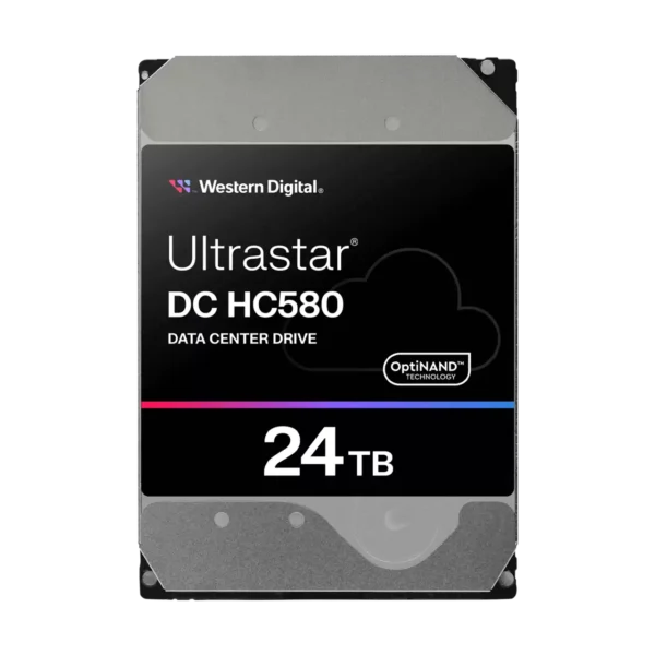 WD Ultrastar 24TB DC HC580 WUH722424ALE6L1 3.5" 6Gb/s-7200RPM SATA Buffer: 5 - Image 2