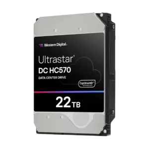 WD Ultrastar 3.5in 26.1MM 22000GB 512MB 7200RPM SATA ULTRA 512E SE NP3 DC HC570