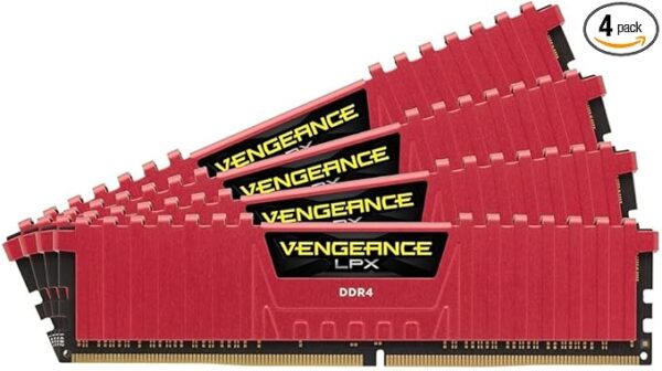 Corsair CMK64GX4M4A2133C13R Vengeance LPX 64GB DDR4 DRAM C13 4X16GB kit