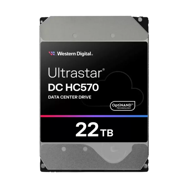 WD Ultrastar 3.5in 26.1MM 22000GB 512MB 7200RPM SATA ULTRA 512E SE NP3 DC HC570 - Image 2
