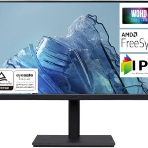 ACER CB271U 27-inch WQHD IPS Professional Monitor (2560x1440), 75Hz