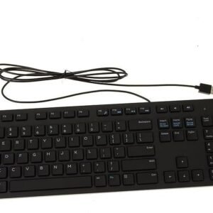 Dell KB216 Kit - Dell Multimedia Keyboard (English) - KB216 - Black - Brown Box
