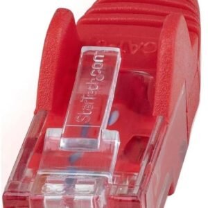 StarTech N6PATCH8RD Startech 8 ft Red Snagless UTP Cat6 Patch Cable