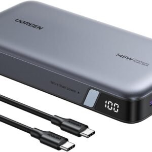 UGREEN 90597A UGREEN PB205 25000mAh 145W PD Two-way Fast Charging Power Bank (2C1A) with Numeric display