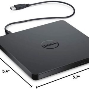 Dell 429-AAUQ Kit-Dell External USB Slim DVD +/-RW Optical Drive- DW316 -S&P