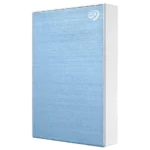 Seagate 4TB ONE TOUCH PORTABLE W RESCUE-BLU BLUE