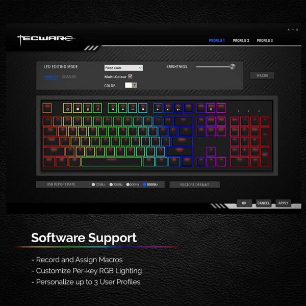 Tecware Phantom 104 - Outemu Blue Switch (2020 Edition) - Image 3