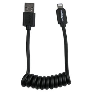 Startech 1ft Coiled Lightning to USB Cable Charge and Sync