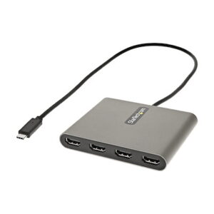 Startech USBC2HD4 USB C to 4 HDMI Adapter - Quad Monitor