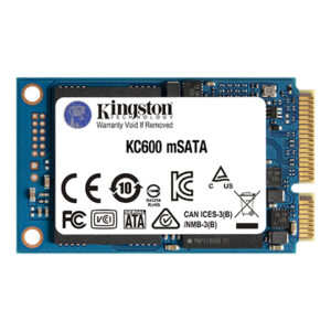 Kingston KC600 256GB mSATA Solid State Drive..