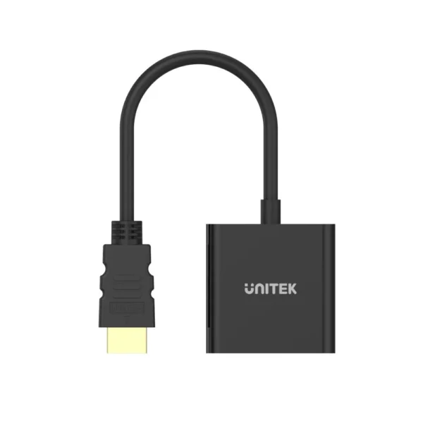 Unitek HDMI to VGA With Audio Converter Black Y-6333 - Image 3