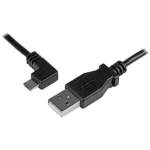 Startech 2m Micro USB Cable - A to Left Angle Micro B