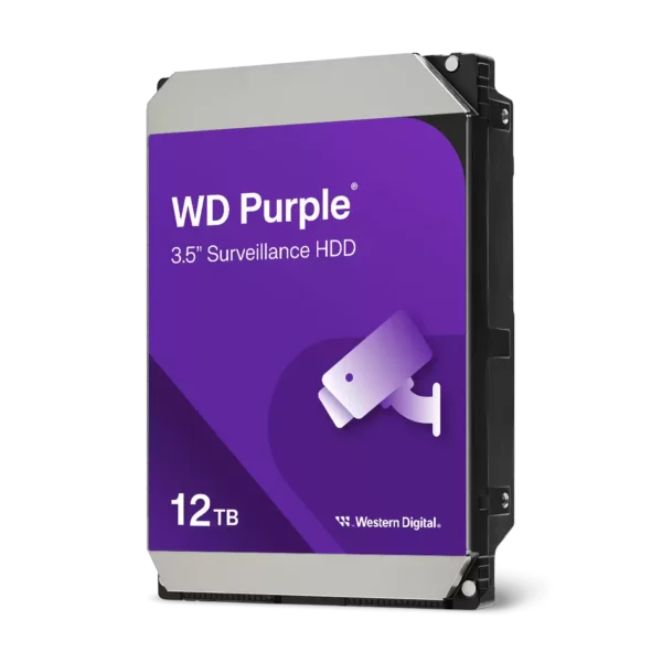 WD INT. HDD 3.5" 12TB SATA 256M CACHE (PURPLE)