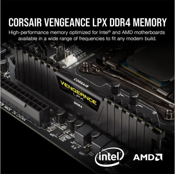 Corsair LPX 16GB DDR4 DRAM 2666MHz C16 Memory - Image 2