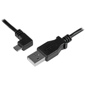 Startech USBAUB1MLA 1m Micro USB Cable - A to Left Angle Micro B
