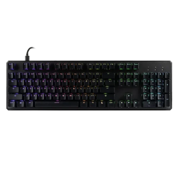 Tecware Phantom+ 104 (Black) Brown Switch (Tactile, 50g) TWKB-P104PZT-WBR